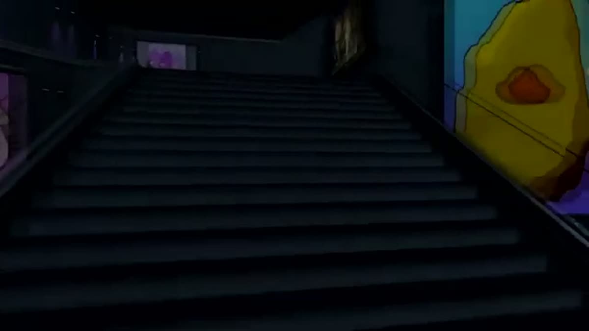 Gameplay capture from Highstreet showing the open-world environment.